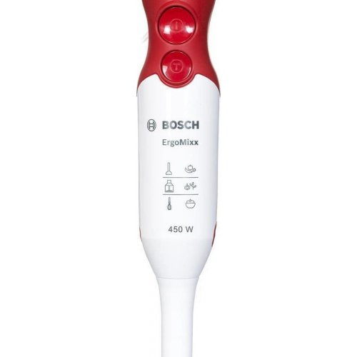 BOSCH MSM64010 Ραβδομπλέντερ 450w Λευκό/Κόκκινο 0005657