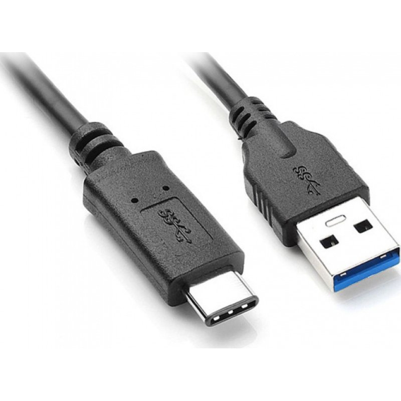 POWERTECH CAB-UC002 Καλώδιο USB Type C to USB 3.0, 2m, Μαύρο 0011830