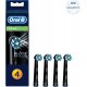 ORAL-B EB50-4 CROSS ACTION Ανταλλακτικά Οδοντόβουρτσας (Black Edition 2+2) 4 τεμαχίων 0025508