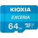 KIOXIA LMEX1L064GG2 EXCERIA microSDXC 64GB U1 with Adapter 0027989