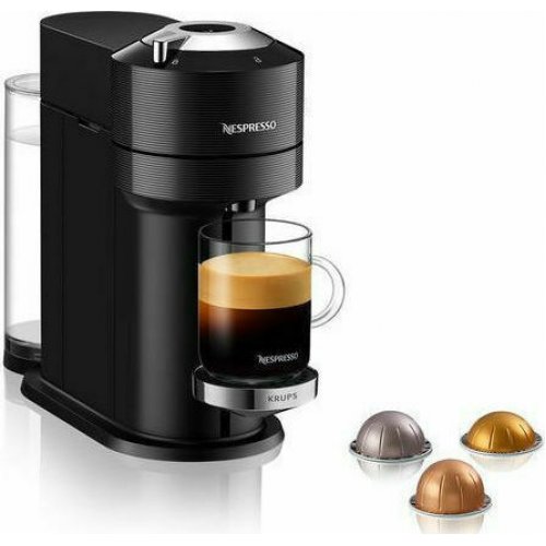 KRUPS XN9108S VERTUO NEXT PREMIUM  Μηχανή espresso με κάψουλες Μαύρο  (ΔΩΡΟ AEROCCINO αξίας 75€ ) 0032684