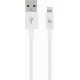 CABLEXPERT CC-USB2-AMLM-W-1M USB TO LIGHTNING SYNC AND CHARGING CABLE WHITE 1M 0032892