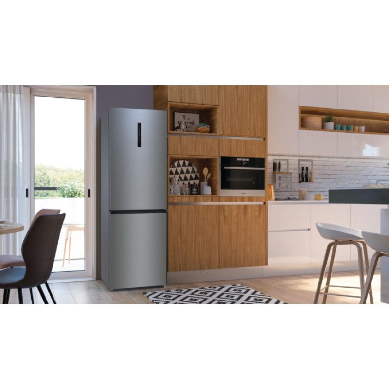 GORENJE NRK720EAXL4 Ψυγειοκαταψύκτης 495lt NoFrost Υ200xΠ70.4xΒ69.4εκ. Inox 0033294