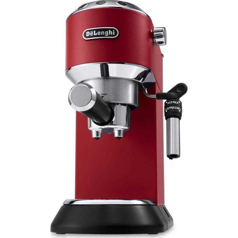 DELONGHI EC685.R Dedica Pump Red Μηχανή Espresso 1300W Πίεσης 15bar Κόκκινο 0033784