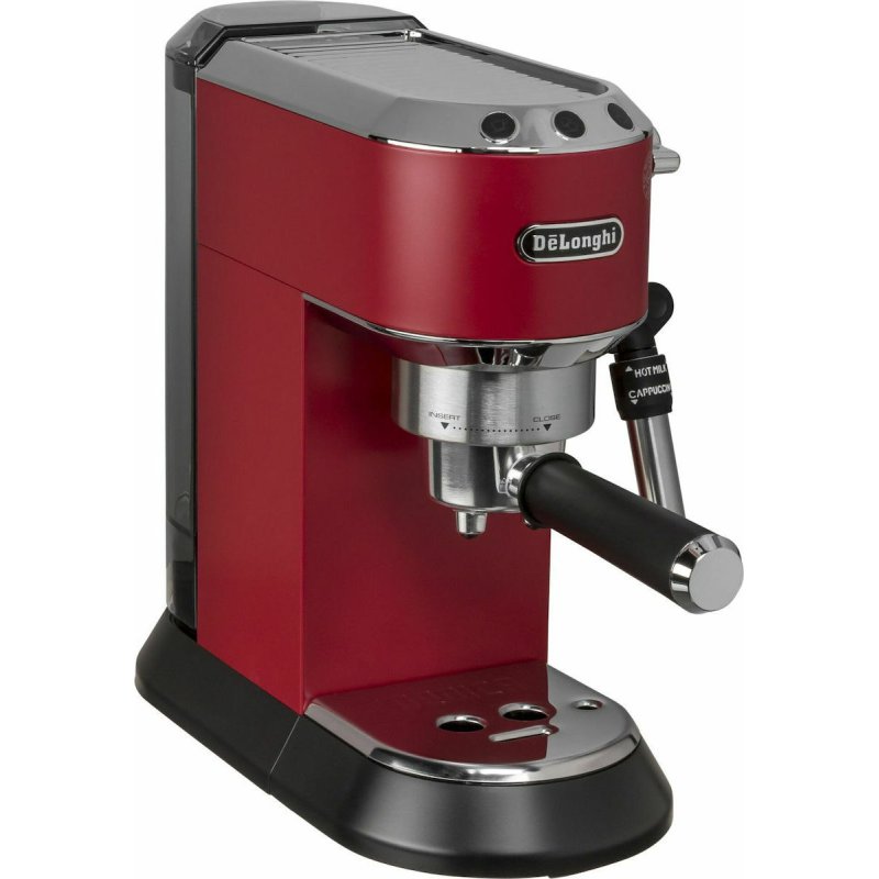 DELONGHI EC685.R Dedica Pump Red Μηχανή Espresso 1300W Πίεσης 15bar Κόκκινο 0033784