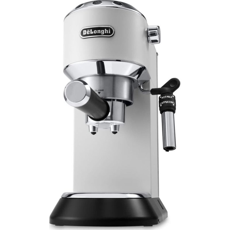 DELONGHI EC685.W Dedica Pump Black Μηχανή Espresso 1300W Πίεσης 15bar Λευκή 0033785