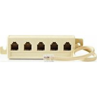 NEDIS TCGP90825IV02 Τηλεφωνικό Splitter RJ11 1:5 0035504