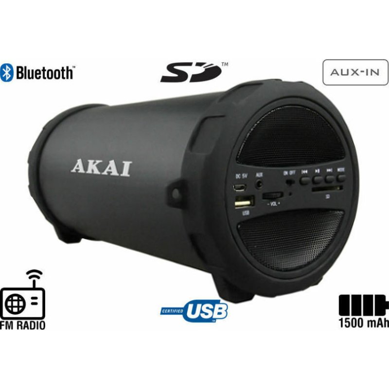 AKAI ABTS-11B Bluetooth Ηχείο 0036581