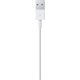 Apple AP10016 USB-A to Lightning Cable Λευκό 1m (MQUE2ZM/A) 0036616