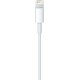 Apple AP10016 USB-A to Lightning Cable Λευκό 1m (MQUE2ZM/A) 0036616