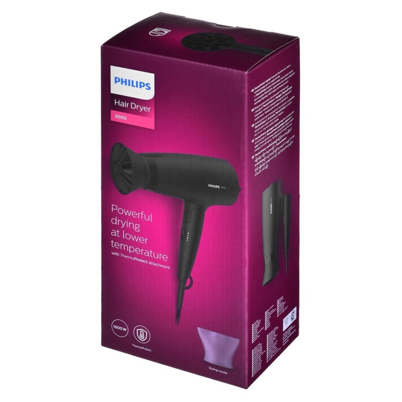 PHILIPS BHD308/10 Dryer 3000 Πιστολάκι Μαλλιών 1600W 0036969