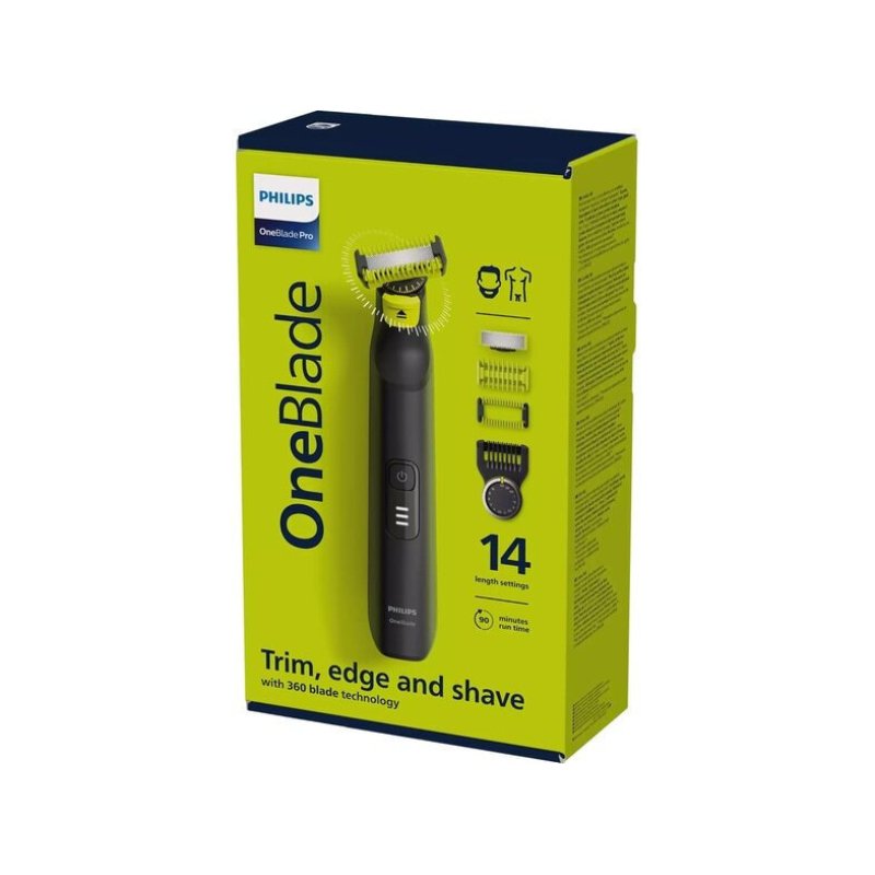 PHILIPS QP6541/15 Oneblade Pro 360 Ξυριστική Μηχανή Προσώπου Επαναφορτιζόμενη 0036971