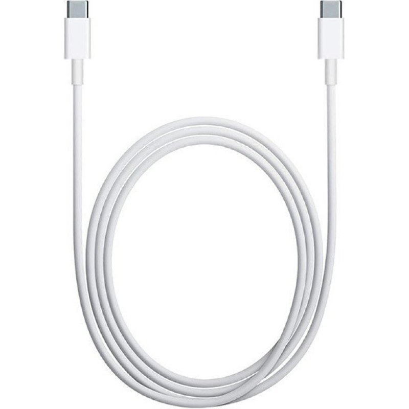 APPLE (MUF72ZM/A) USB 2.0 Cable USB-C male - USB-C male Λευκό 1m 0037328