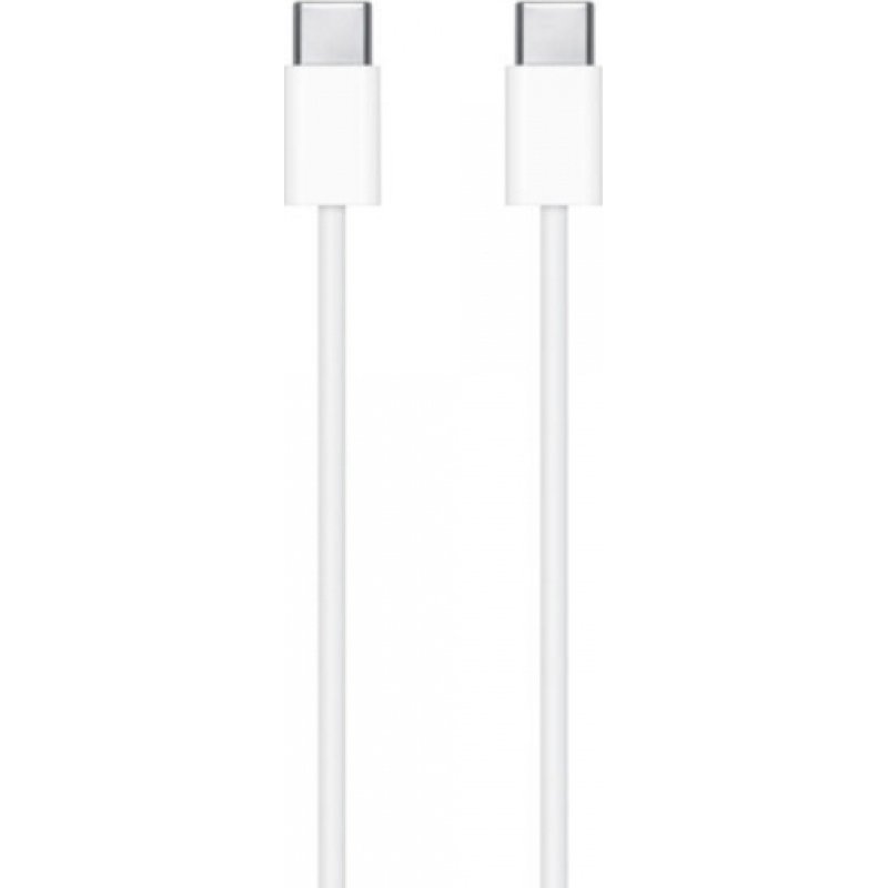 APPLE (MUF72ZM/A) USB 2.0 Cable USB-C male - USB-C male Λευκό 1m 0037328