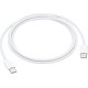 APPLE (MUF72ZM/A) USB 2.0 Cable USB-C male - USB-C male Λευκό 1m 0037328