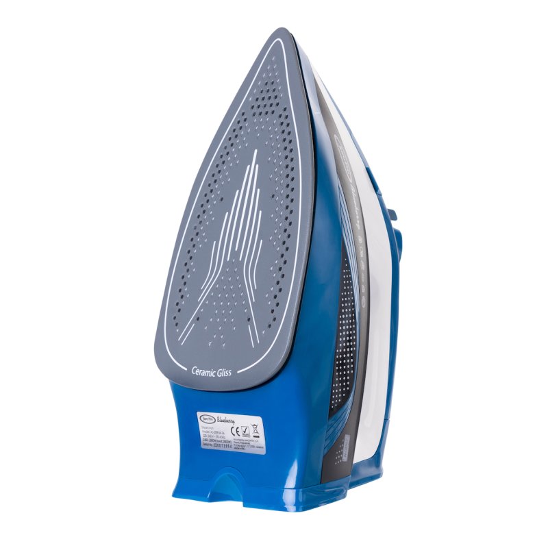 JURO PRO Blueberry Σίδερο Ατμού 2800W με Κεραμική Πλάκα και Συνεχόμενη Παροχή 40gr/min 0037540