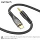 LAMTECH καλώδιο ήχου type-c σε  3.5mm jack BLACK 1M 0037736