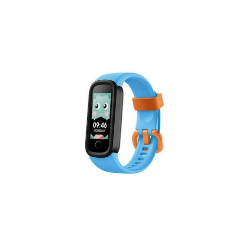 Kiddoboo Smart Band Παιδικό Smartwatch με Λουράκι από Καουτσούκ/Πλαστικό Γαλάζιο 0037915