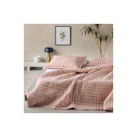 KENTIA Vegas 1824  Κουβερτόριο Υπέρδιπλο Dusty Pink 220χ240 0038060