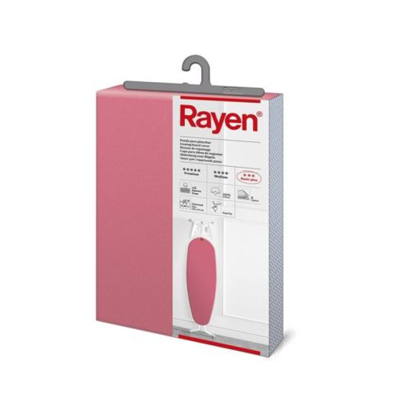 RAYEN 6275-04 Σιδερόπανο Basic Plus 130x47cm Ροζ 0040059