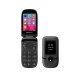 BLACKVIEW 4G DUAL-SCREEN FLIP PHONE (48MB+128MB) MIDNIGHT BLACK 0040490