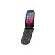 BLACKVIEW 4G DUAL-SCREEN FLIP PHONE (48MB+128MB) MIDNIGHT BLACK 0040490