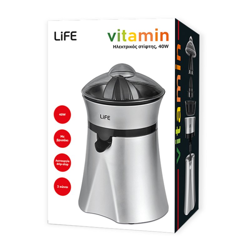 LIFE VITAMIN 221-0158 Ηλεκτρικός Στίφτης, 40W 0040942