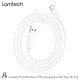 LAMTECH LAM114512 USB 2.0 Καλώδιο USB-C male - USB-A 27W Λευκό 1m 0041012