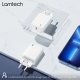 LAMTECH LAM112693 Φορτιστής χωρίς Καλώδιο με θύρα USB-C 25W Power Delivery Whites 0041030