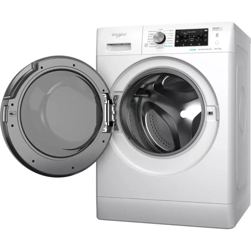 WHIRLPOOL FFWDD 107426 BSV EE Πλυντήριο-Στεγνωτήριο Ρούχων 10kg/7kg Ατμού 1400rpm 0041303