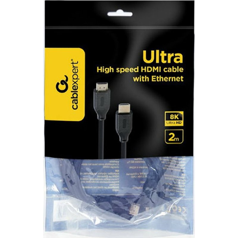 CABLEXPERT CC-HDMI8K-2M Καλώδιο HDMI υψηλής ταχύτητας με Ethernet 8K select series, 2M 0038604