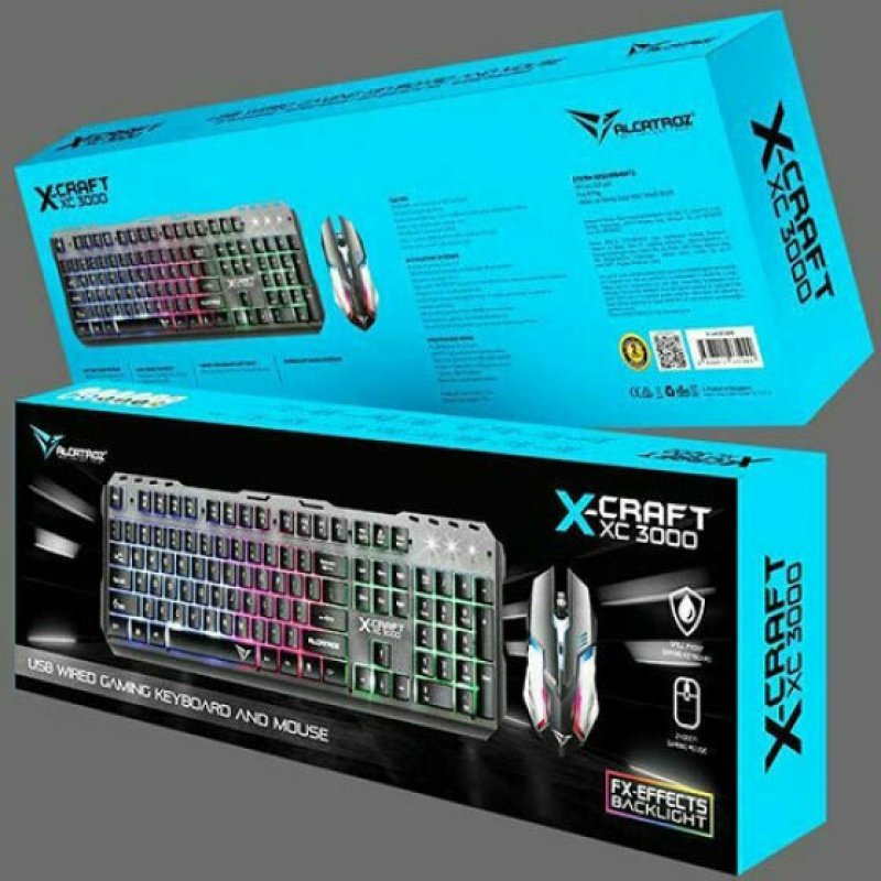 ALCATROZ X-CRAFTXC3000 Πληκτρολόγιο και Ποντίκι 0025580