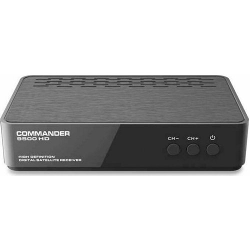 COMMANDER 9500HD Δορυφορικός Αποκωδικοποιητής  (720p) DVB-S2 σε Μαύρο 0032463