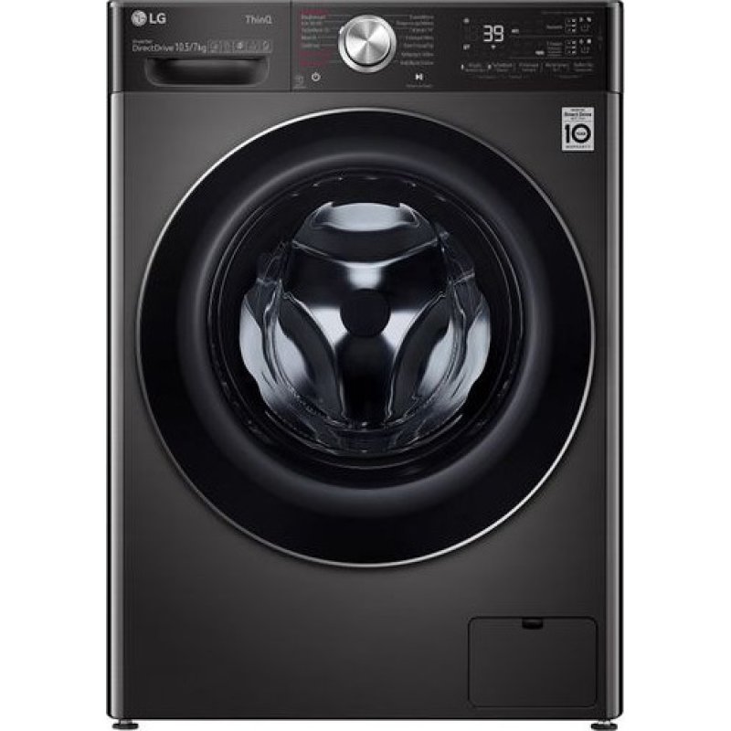 LG F4DV910H2SA Πλυντήριο-Στεγνωτήριο Ρούχων 10.5kg/7kg Ατμού 1400 Στροφές με Wi-Fi 0033069