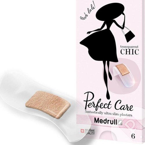 MEDRULL Perfect Care N6 (CH) Αυτοκόλλητα Επιθέματα (Εξαιρετικά λεπτά & Διαφανή) (202111241) 6 τεμάχια 0033633