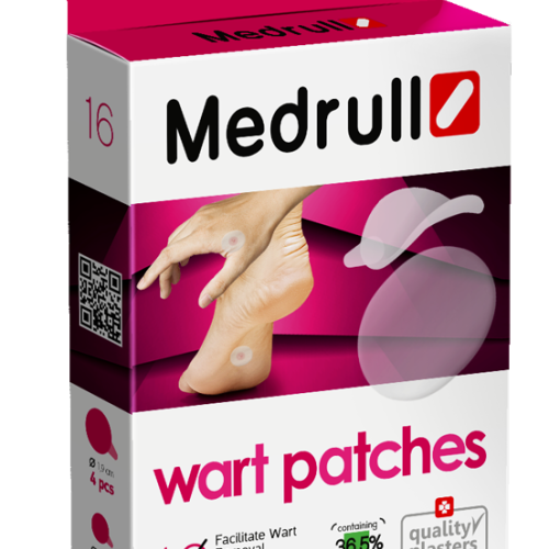 MEDRULL Wart Patches Αυτοκόλλητο Επίθεμα για την αφαίρεση των μυρμηγκιών του δέρματος 16τμχ (2000433) 0033638