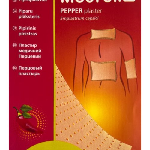 MEDRULL Pepper plaster 12 x 18 Αυτοκόλλητο Επίθεμα (Έμπλαστρο) 1τμχ (202104022UA) 0033647