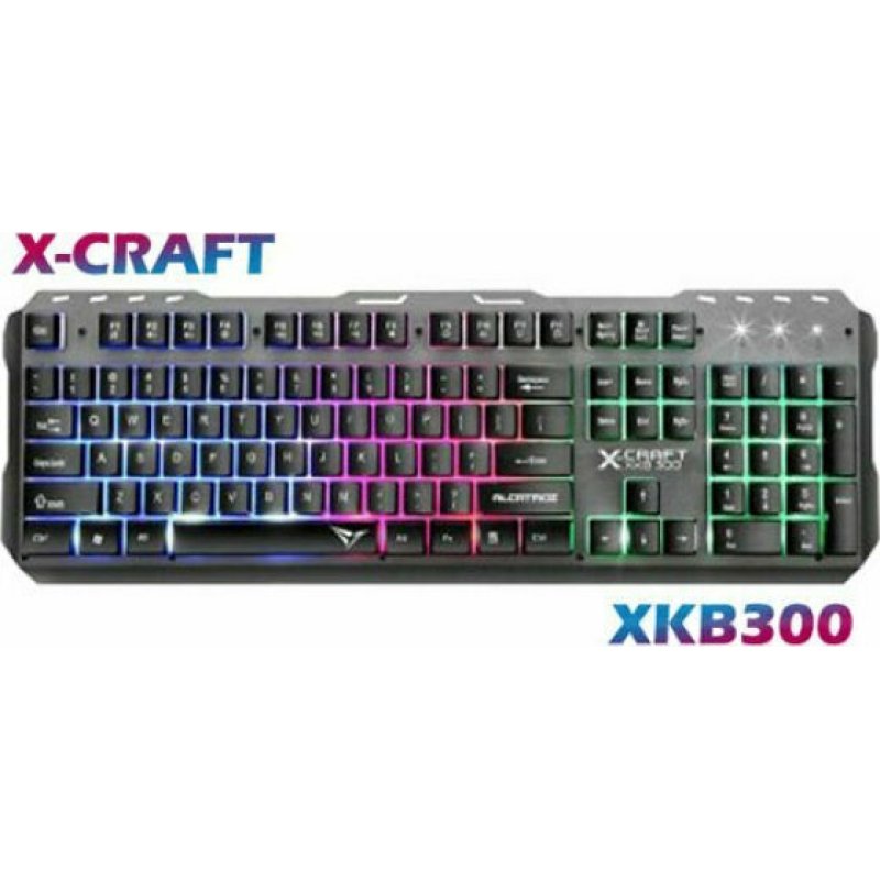 ALCATROZ Spill Proof XKB300 Gaming Πληκτρολόγιο με RGB φωτισμό 0033732