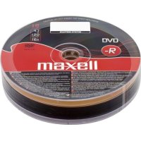 Maxell Εγγράψιμα DVD-R 16x 4.7GB Cake Box 10τμχ 0035344