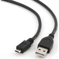 CABLEXPERT CCP-MUSB2-AMBM-1M MICRO USB CABLE BLACK COLOR 1M 0038575