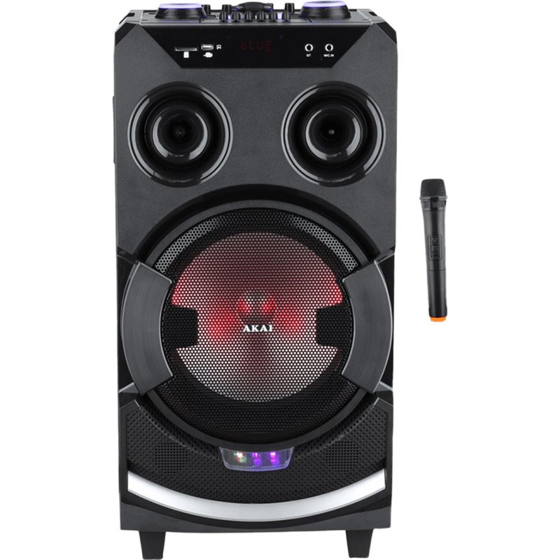 AKAI  ABTS-112 Σύστημα Karaoke με Ασύρματo Μικρόφωνo Μαύρο 0038598