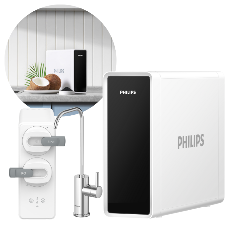 PHILIPS AUT4030R600/10 Σύστημα Φιλτραρίσματος Νερού Αντίστροφης Όσμωσης Κάτω Πάγκου 0038777