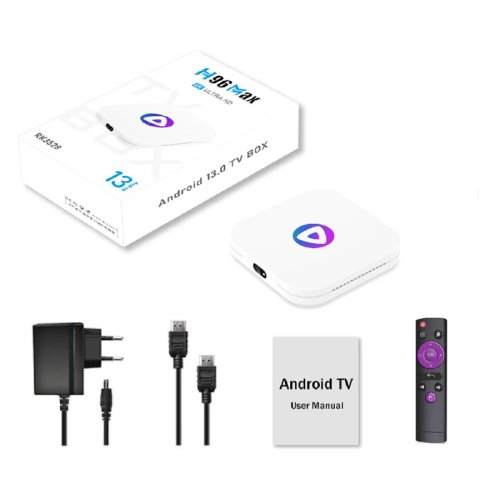 H96 TV Box M1 8K UHD με WiFi 4GB RAM και 64GB Αποθηκευτικό Χώρο με Λειτουργικό Android 13.0 0038792