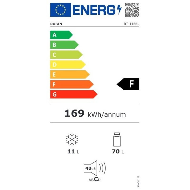 ROBIN RT-115BL Mini Bar Υ84xΠ48xΒ50εκ. Μαύρο 0039073