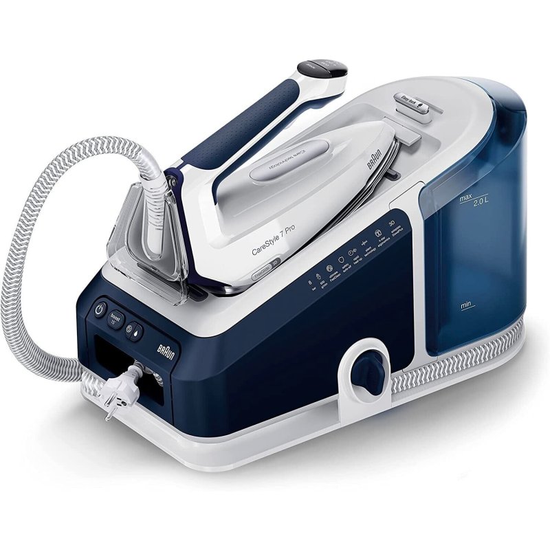 BRAUN IS7282BL CareStyle 7 Pro Σύστημα Σιδερώματος Πίεσης 8bar με Δοχείο 2lt 0039597