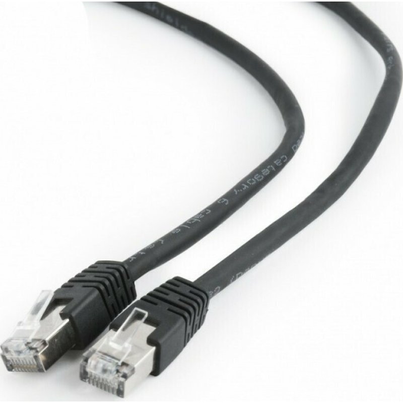 CABLEXPERT PP6-3M/BK FTP CAT6 PATCH CORD BLACK SHIELDED 3M 0039690