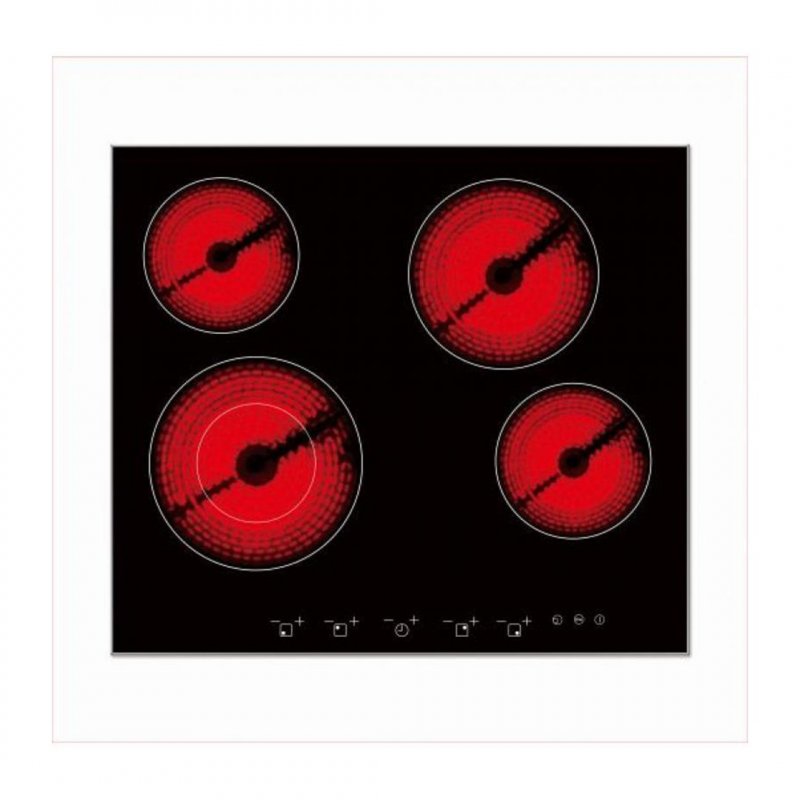 ROBIN SB-32 Αυτόνομες Κεραμικές Εστίες Inox (YxΠχΒ): 5,5 x 59 x 52 cm 0039699