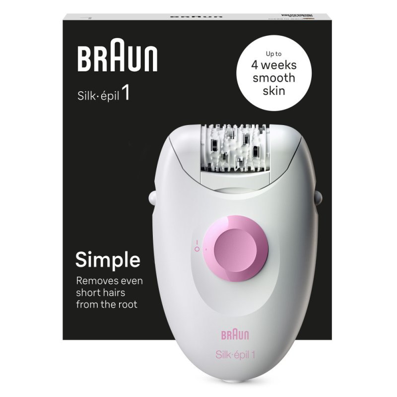 BRAUN Silk Epil 1 Αποτριχωτική Μηχανή Epilator SE1-000 0039795