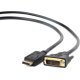 CABLEXPERT CC-DPM-DVIM-6 Cable DVI-D male - DisplayPort male 1.8m 0039940