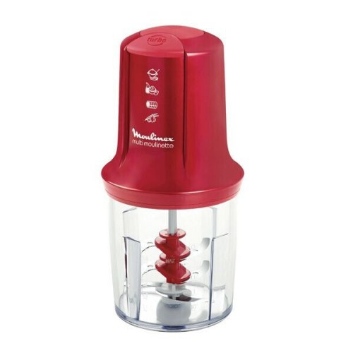 MOULINEX AT714G Πολυκόπτης Multi 500W με Δοχείο 500ml Red 0040126